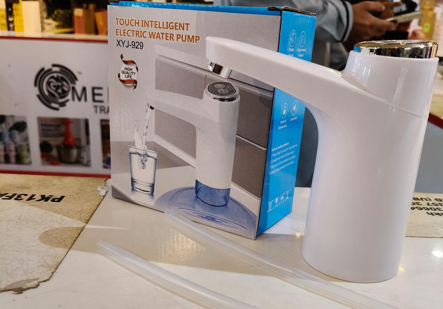 Touch Intelligent Electric Water Pump – Rechargeable Automatic Dispenser For Bottled Water With One -Touch Operation