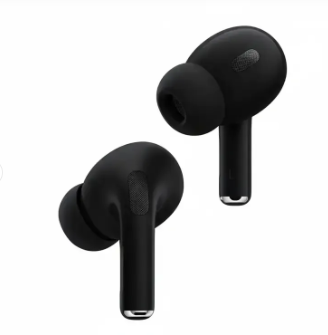 Black AirPods Pro 2 Wireless Bluetooth Earbuds With Charging Case