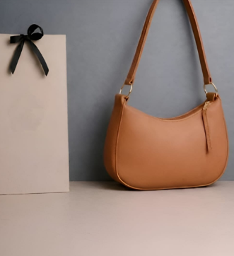 Women's Classic Zip Shoulder Bag | Sleek Everyday Carry